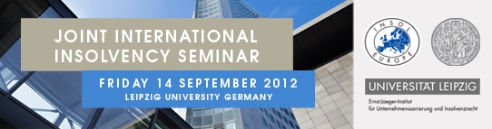 INSOL Europe/Ernst Jaeger Institute Joint International Insolvency Seminar 
