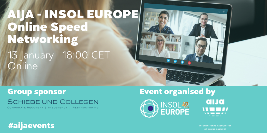 AIJA & INSOL Europe: Online Speed Networking (Young Members Only)