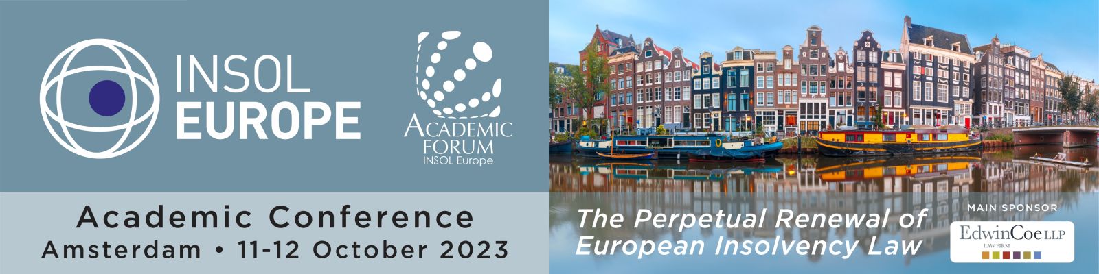 INSOL Europe Academic Conference 2023: Amsterdam, The Netherlands