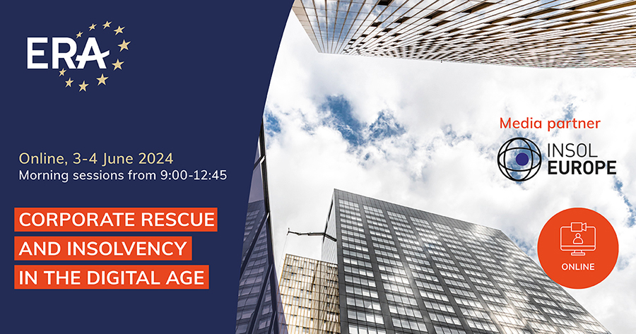 ERA Online Event: Corporate Rescue and Insolvency in the Digital Age