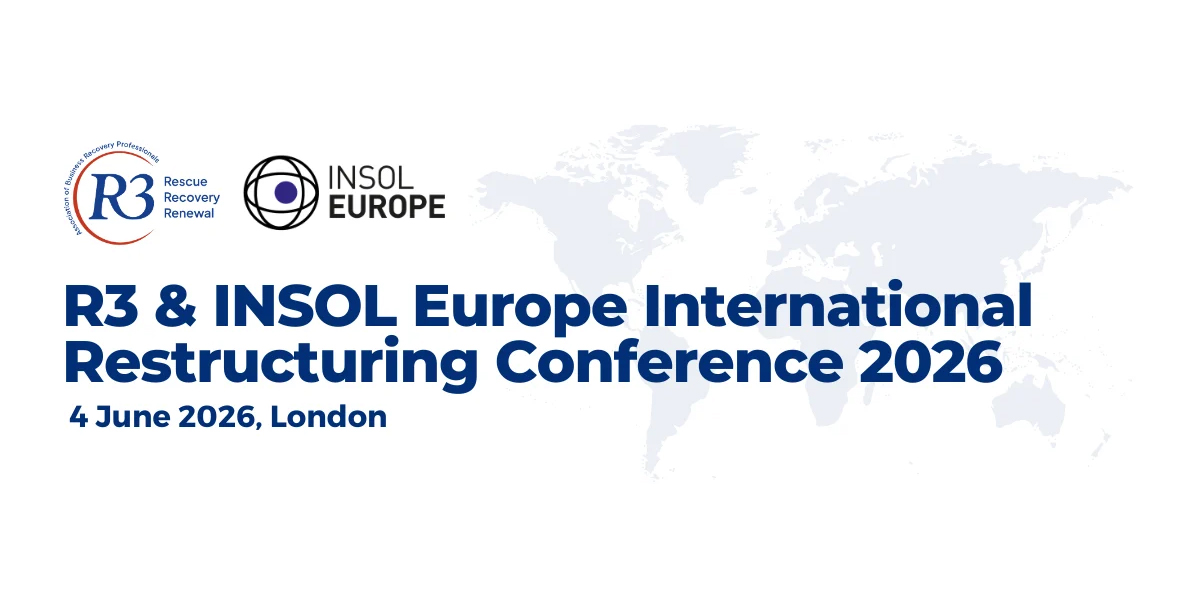 R3 & INSOL Europe International Restructuring Conference 2026